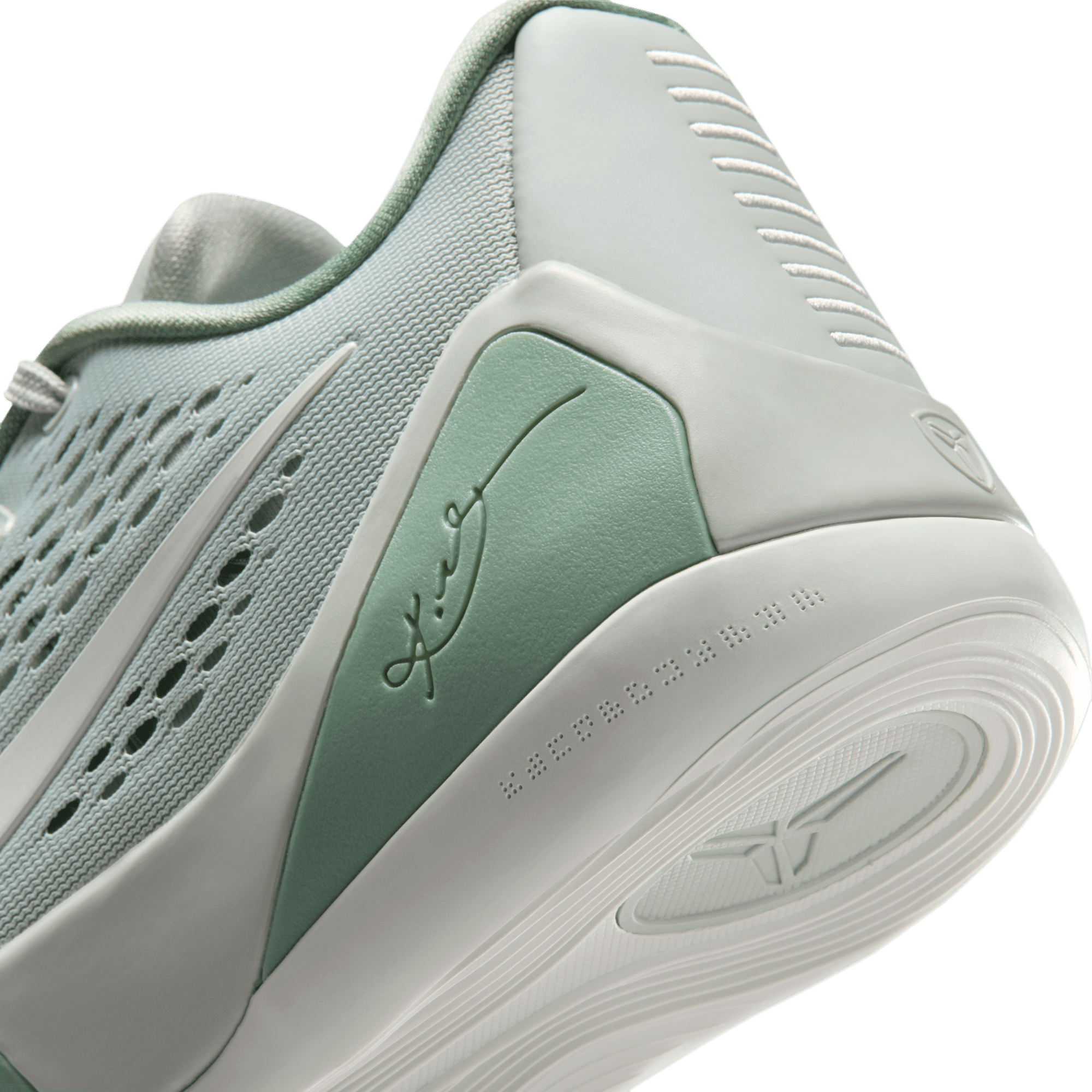 Nike Kobe 9 Elite Low EM - Light Silver/Steam/Summit White - Image 8