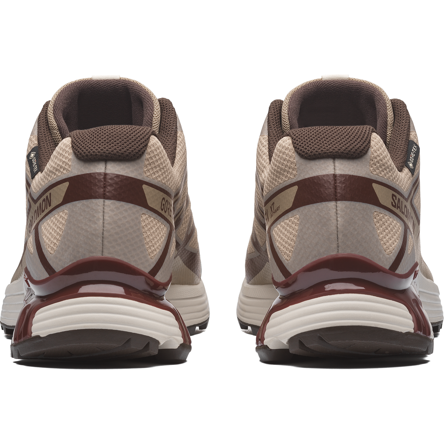 Salomon XT-PATHWAY GORE-TEX - Desert Tan / Bitter Chocolate / Rainy Day - View 4