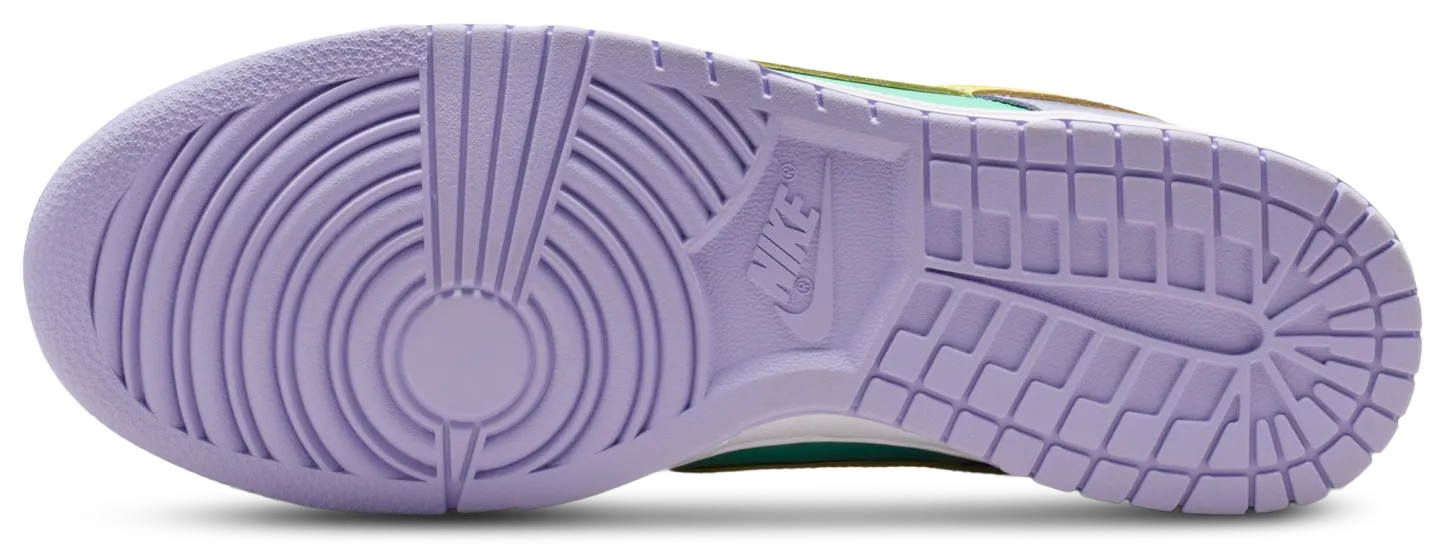 Nike Dunk Low Retro - Emerald Rise/Yellow Pulse/Hydrangeas - Image 5