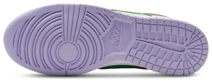 Nike Dunk Low Retro - Emerald Rise/Yellow Pulse/Hydrangeas - Image 5