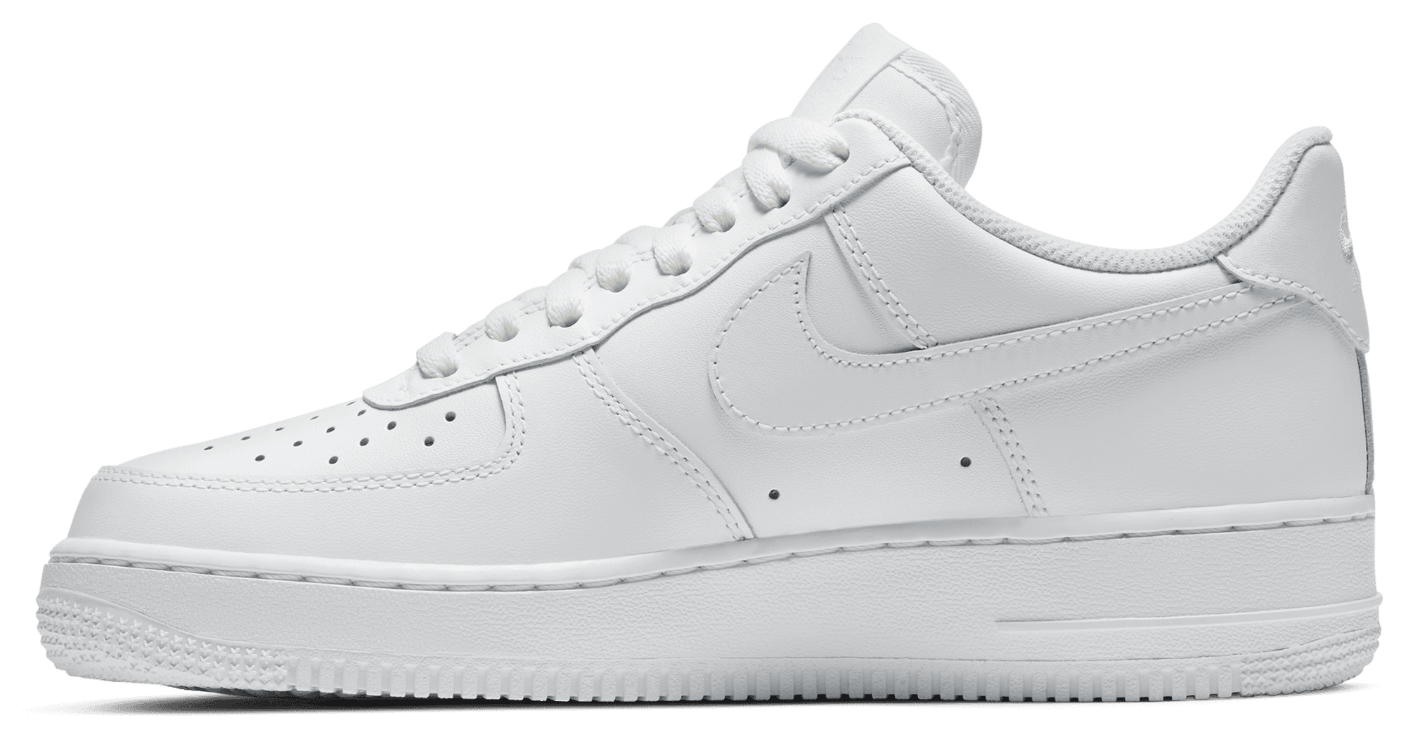 Nike Air Force 1 '07 LE Low - White/White - Image 2