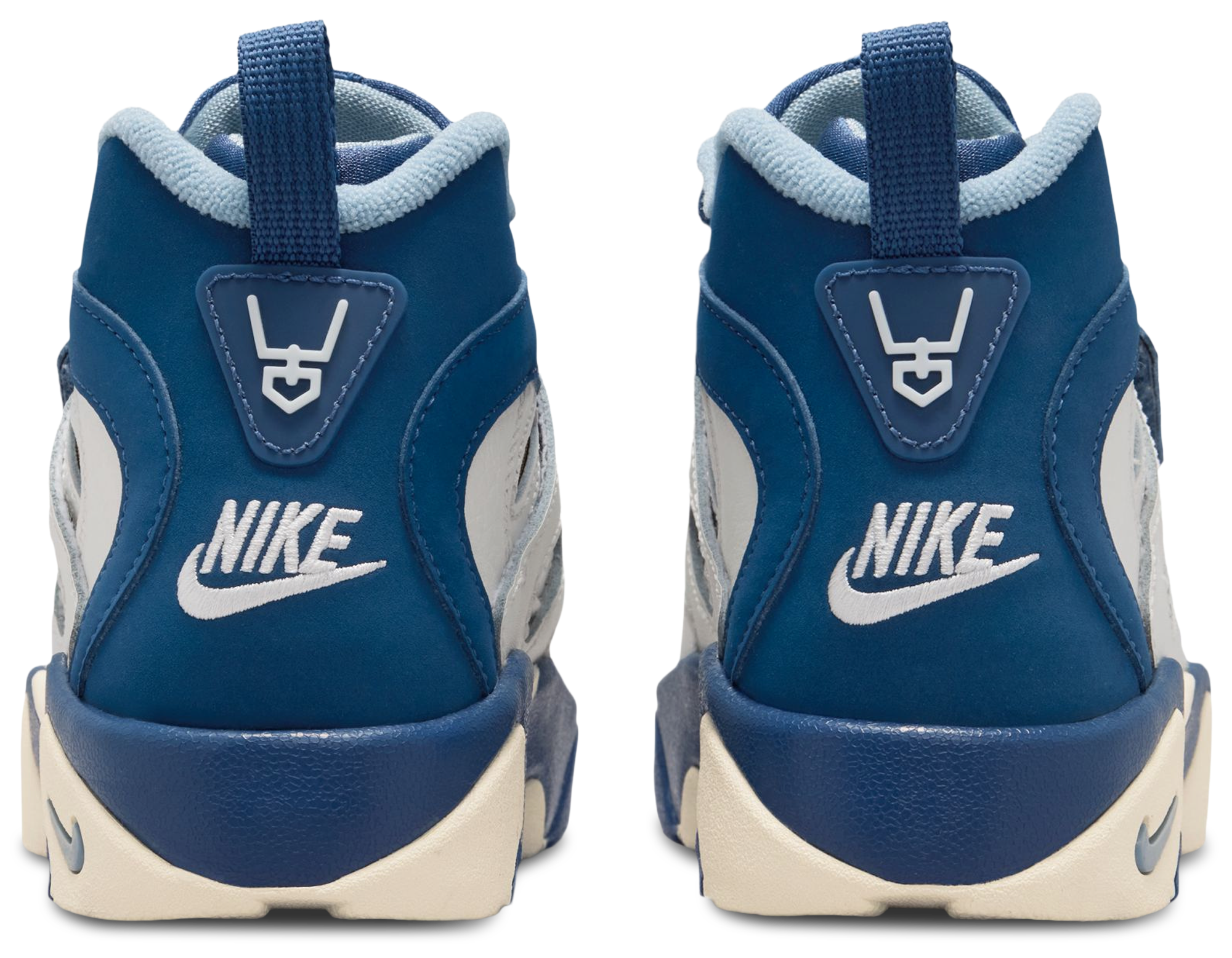 Nike Air Diamond Turf II 童款 - Sail/Mystic Navy/Blue Grey - Image 3