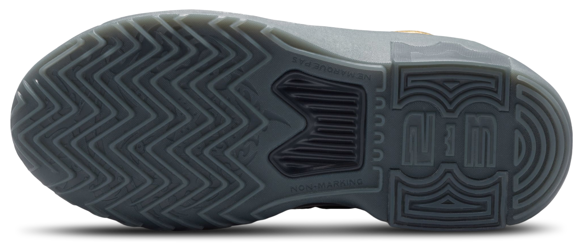Nike Lebron Witness IX 童款 - Iron Grey/Dark Smoke Gray/Black - Image 5