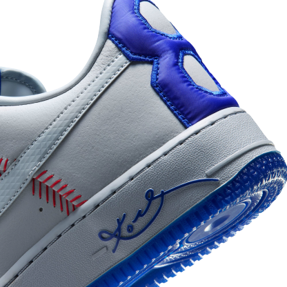Nike Air Force 1 Kobe Protro Low - Wolf Grey/Wolf Grey/Rush Blue - Image 7