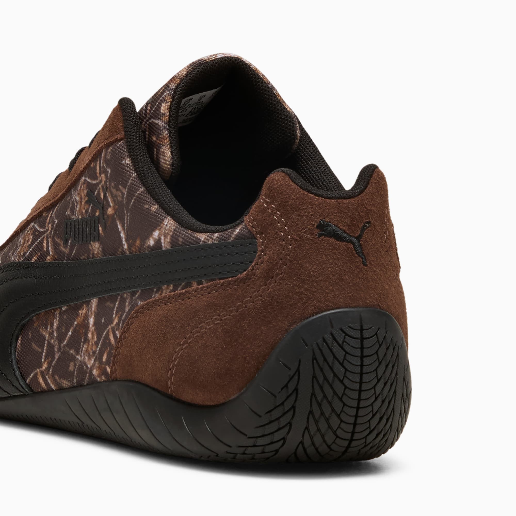 Speedcat Camo Men's Sneakers - Espresso Brown-PUMA Black - 5