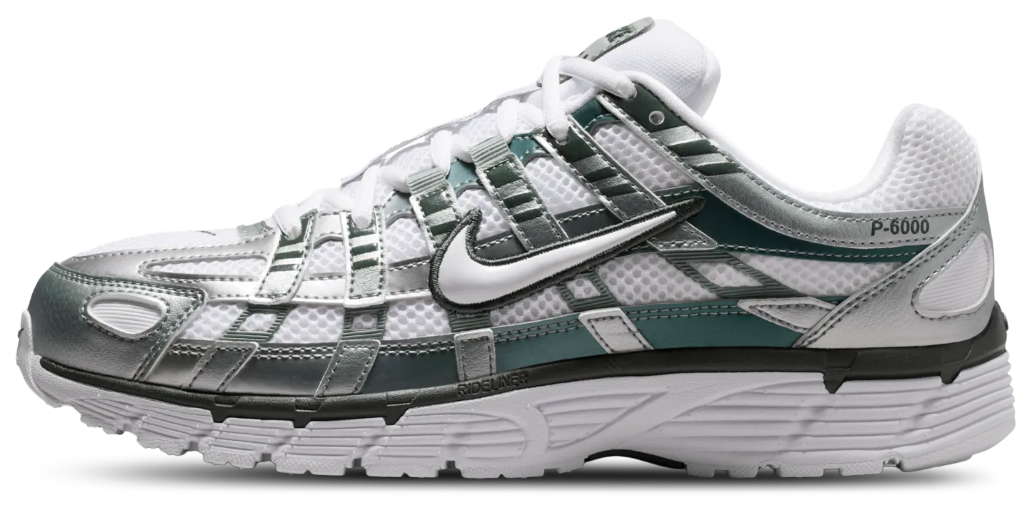 Nike P-6000 - White/White/Mica Green - Image 2