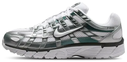 Nike P-6000 - White/White/Mica Green - Image 2
