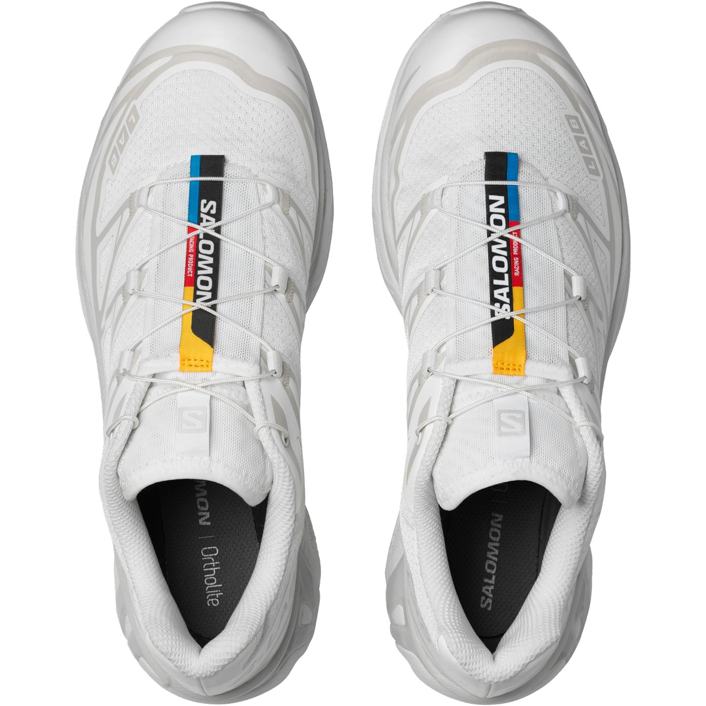 Salomon XT-6 - White / White / Lunar Rock - View 4