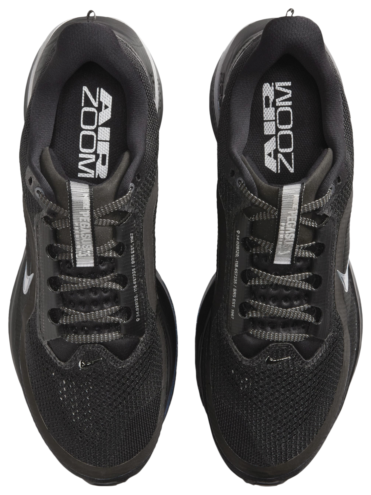 Nike Pegasus Premium - Black/Black/Metallic Silver - Image 4