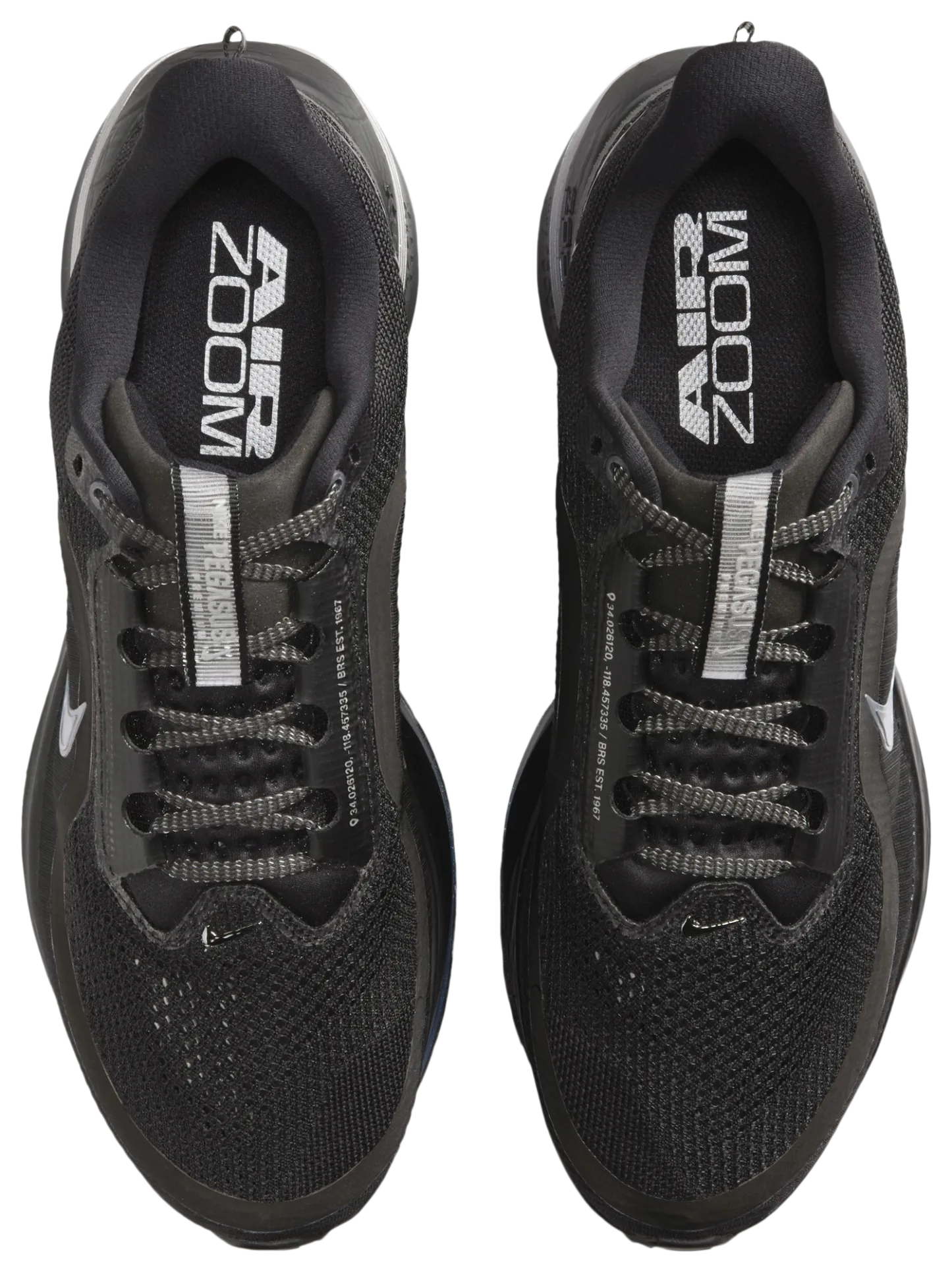Nike Pegasus Premium - Black/Black/Metallic Silver - Image 4