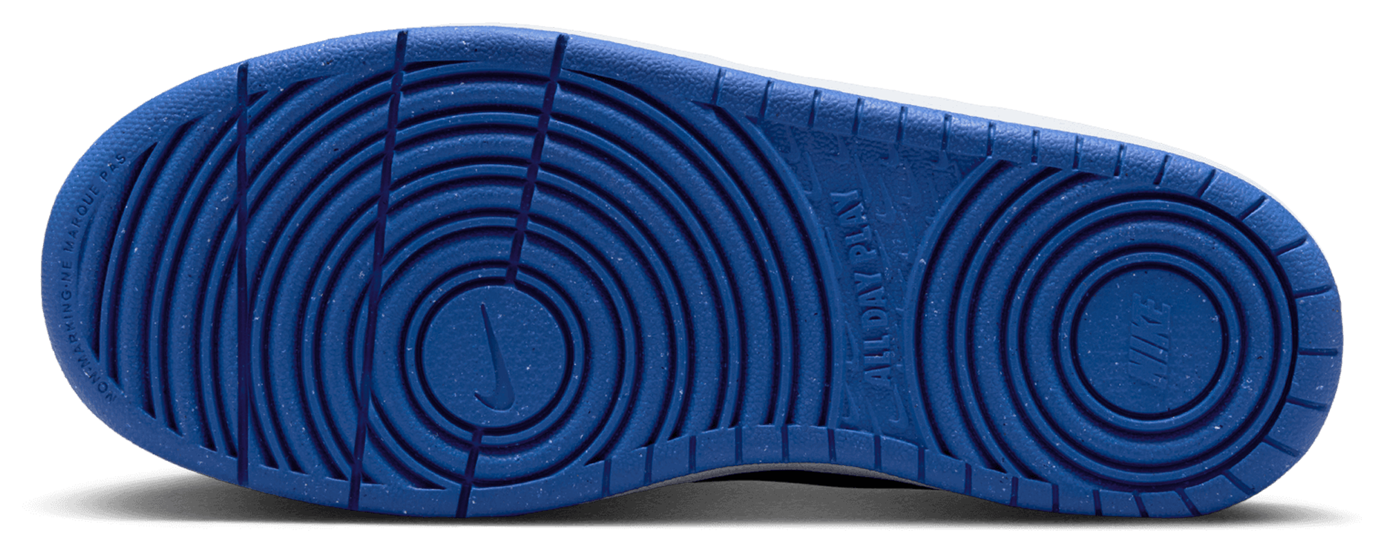 Nike Court Borough Low Recraft 童款 - White/Game Royal/Black - Image 6