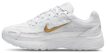 Nike P-6000 童款 - White/Metallic Gold - Image 2