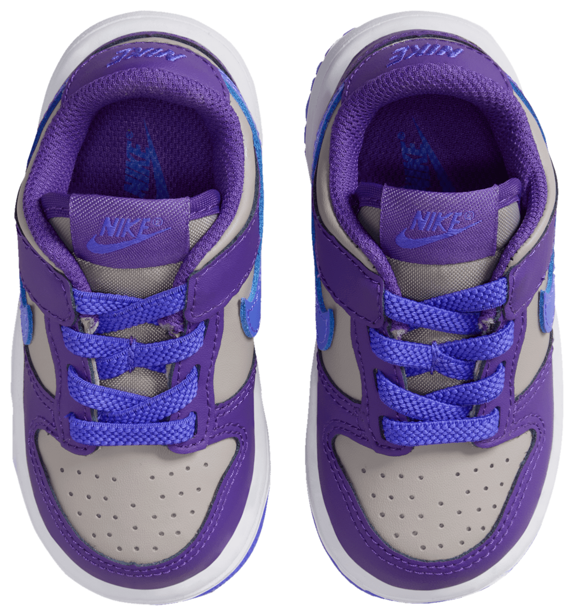Nike Dunk Low 童款 - College Grey/Persian Violet/Wild Grape - Image 4