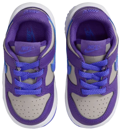 Nike Dunk Low 童款 - College Grey/Persian Violet/Wild Grape - Image 4