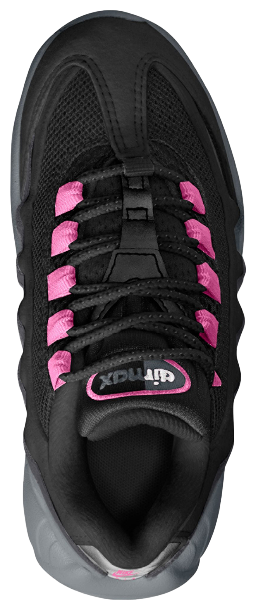 Nike Air Max 95 童款 - Playful Pink/Cool Gray/Black - Image 3