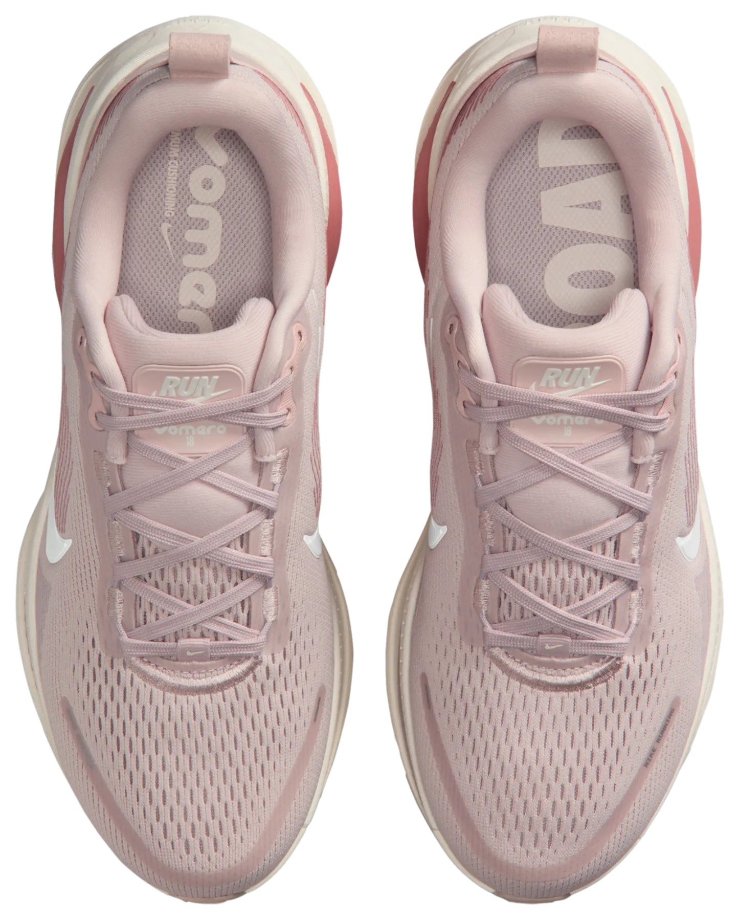 Nike Vomero 18 - Chalk/Silt Red/Red Stardust - Image 4