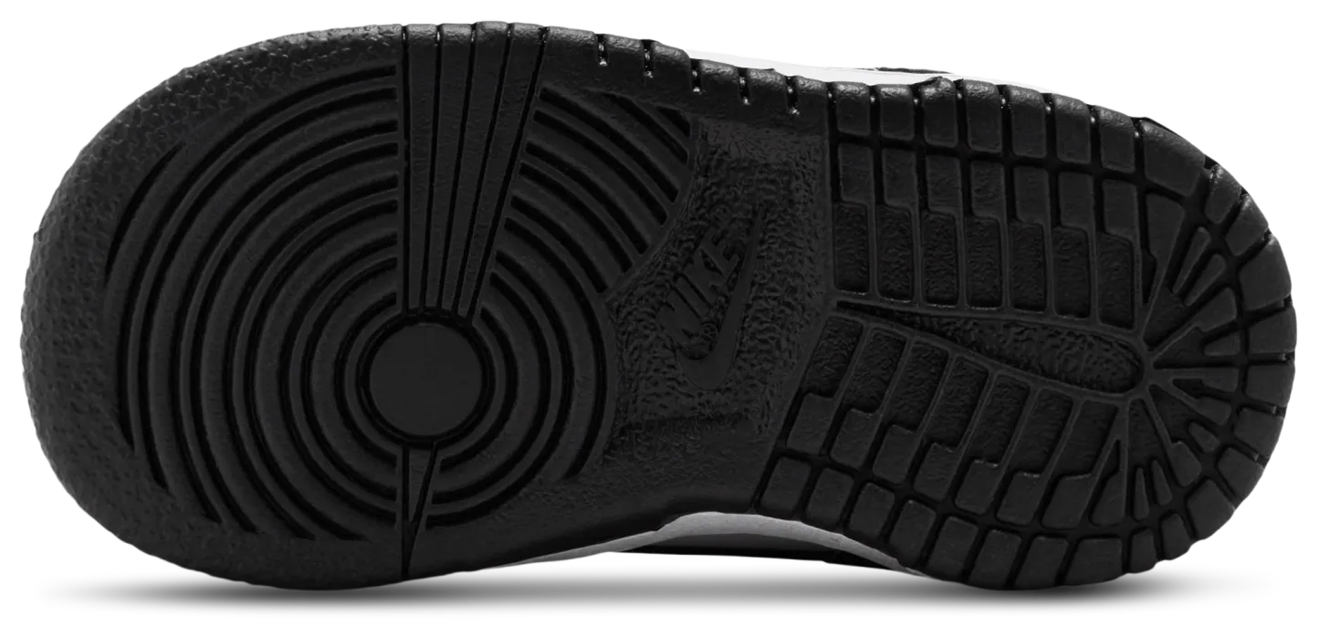 Nike Dunk Low 童款 - White/Black/White - Image 5