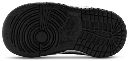 Nike Dunk Low 童款 - White/Black/White - Image 5