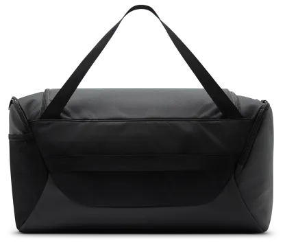 Nike Brasilia Small Duffel - Black/Black/White - Image 2