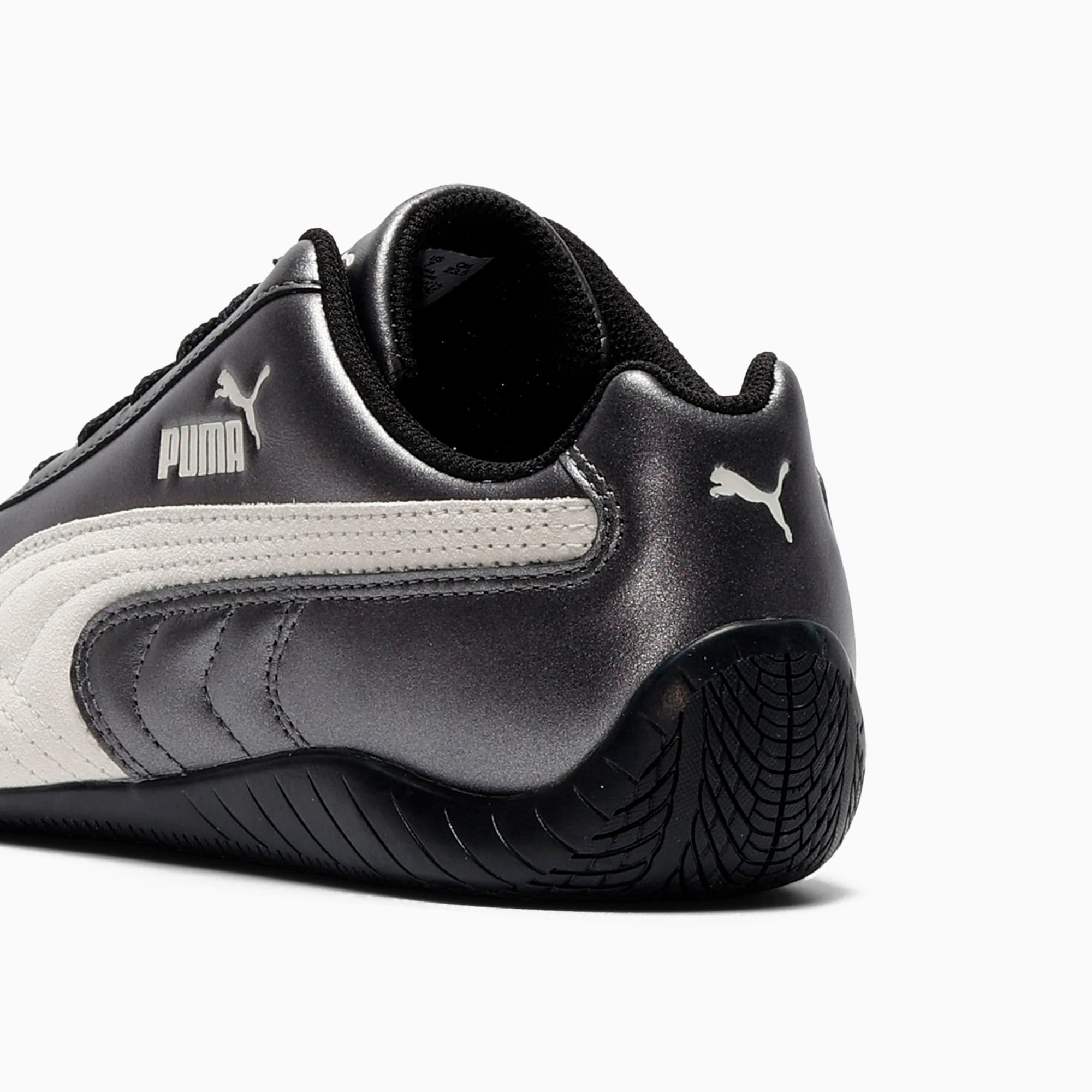 Speedcat Metallic Women's Sneakers - PUMA Black-Warm White - 5