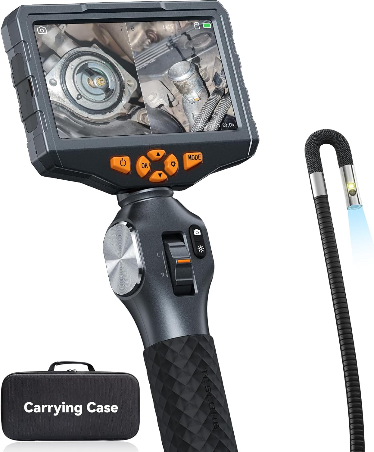 Christmas in July Special Sale - Two-Way Articulating Borescope with Light