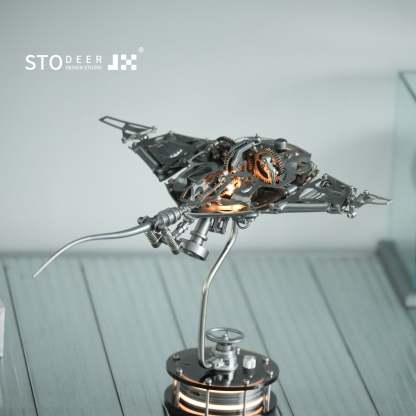 Innovative Mechanical Metal Manta Rays Model Steampunk Style 3D Metal Puzzle Kit SD-01