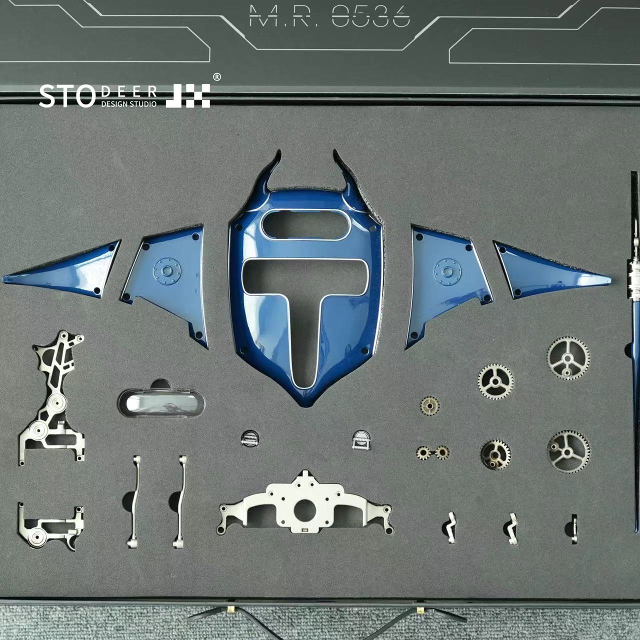 Innovative Mechanical Metal Manta Rays Model Steampunk Style 3D Metal Puzzle Kit SD-01