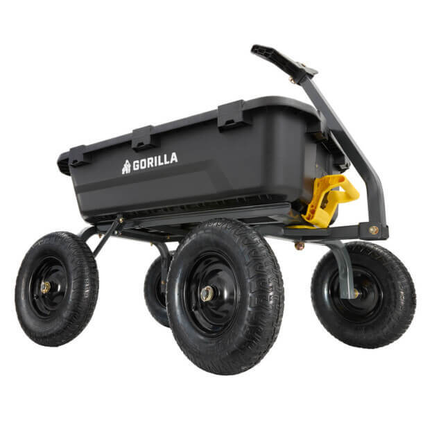9 Cu. Ft. Heavy Duty Poly Yard Duthtmp Cathtrt