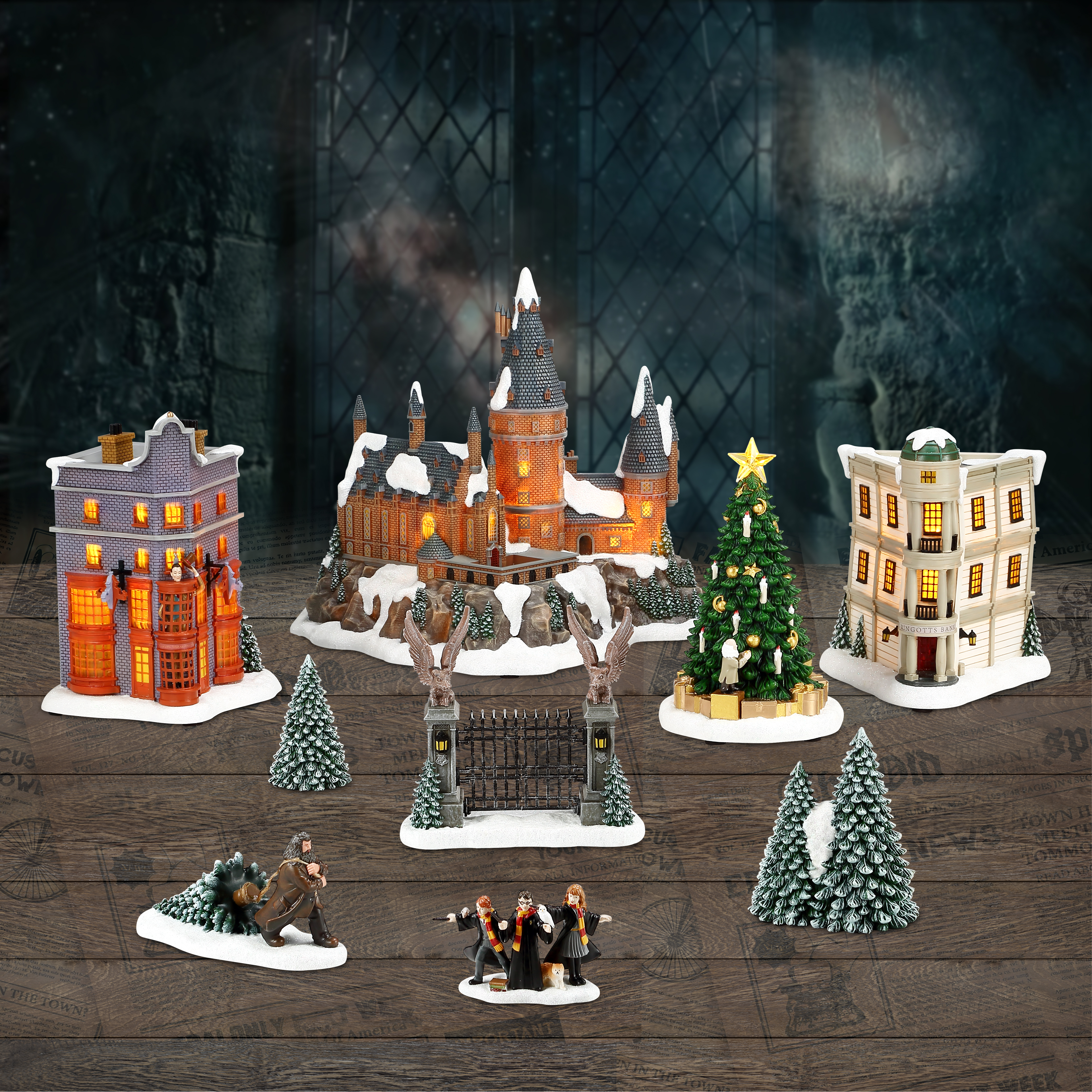 Harthtry Pthtotter® Chrthtistmas Villthtage Set