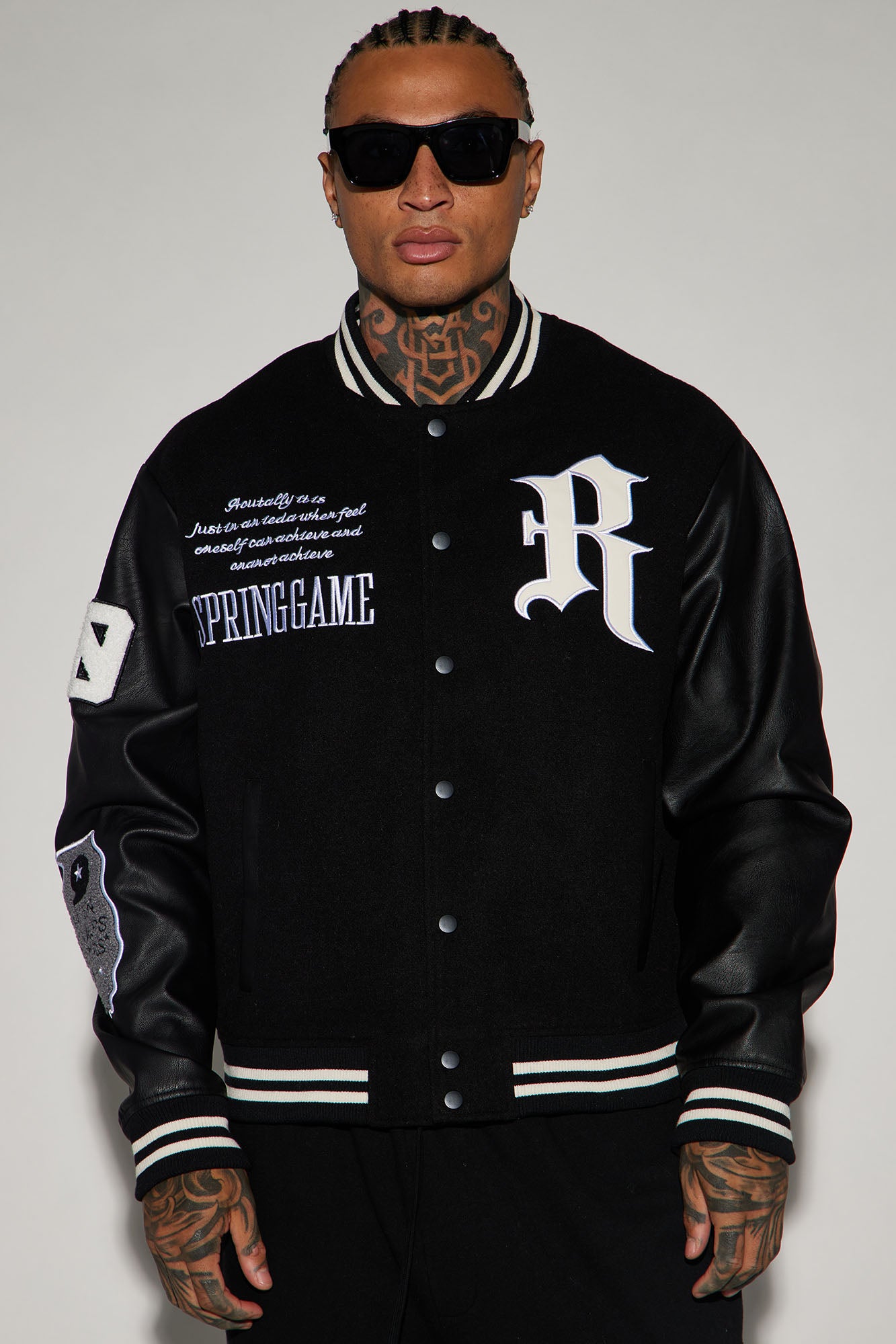 💝💝Last day of clearance!!💝Buy more, save more✨Varthtsity Jacket
