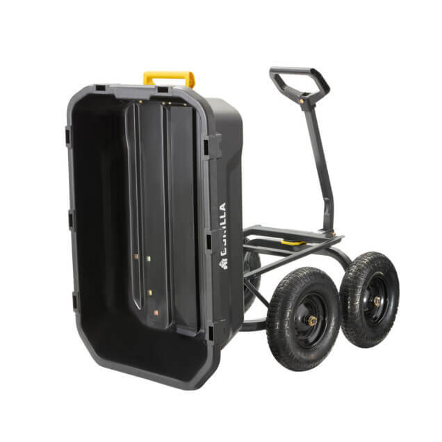 9 Cu. Ft. Heavy Duty Poly Yard Duthtmp Cathtrt
