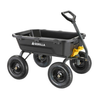 9 Cu. Ft. Heavy Duty Poly Yard Duthtmp Cathtrt
