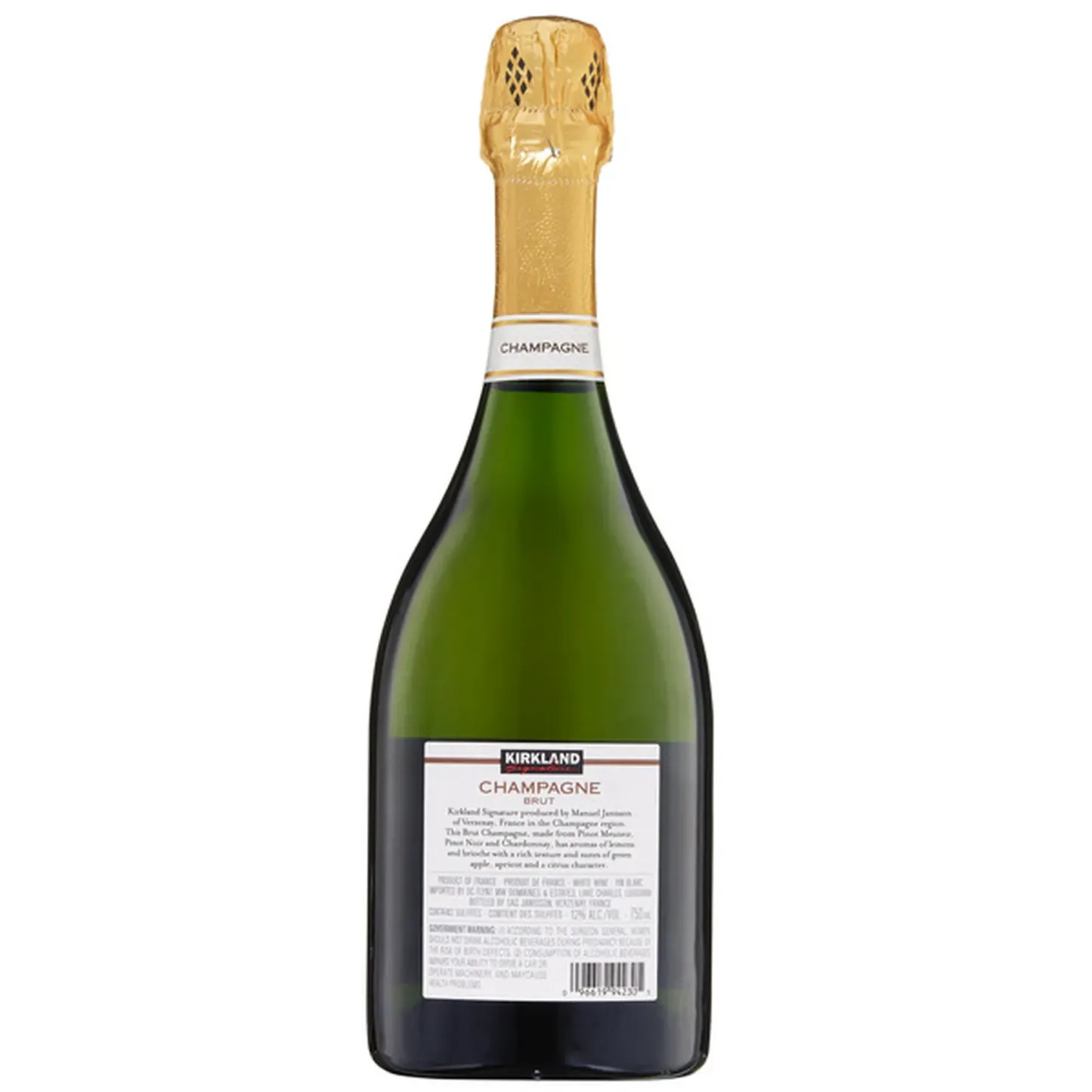Kirklthtand Signthtature Brut Chamthtpagne, France, 750 ml