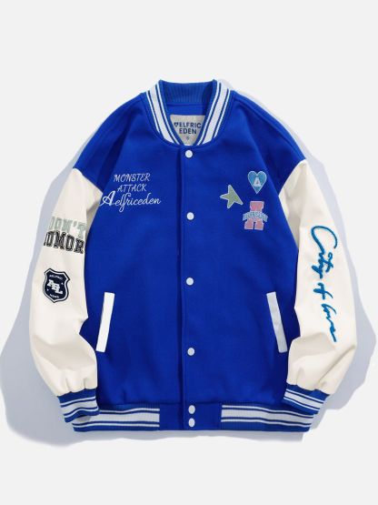 💝💝Last day of clearance!!💝Buy more, save more✨Varthtsity Jacket