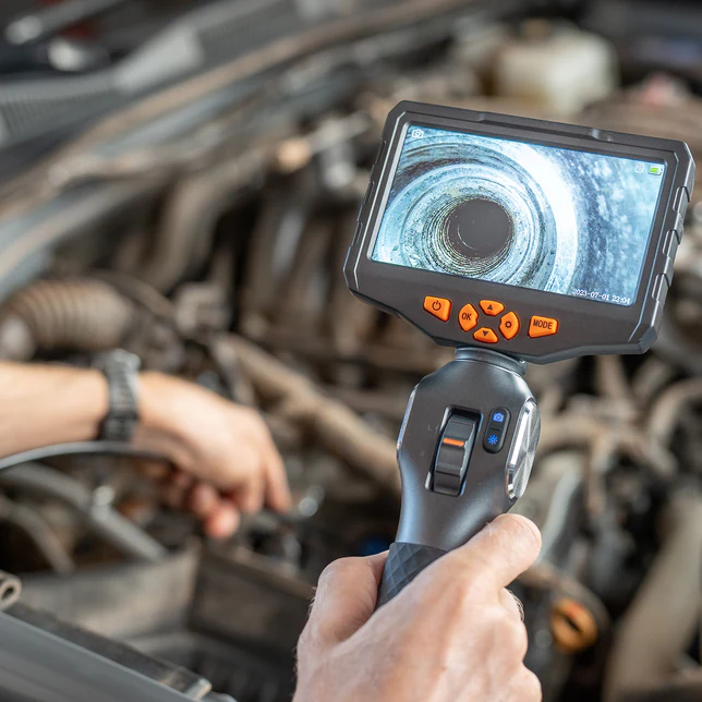 Christmas in July Special Sale - Two-Way Articulating Borescope with Light
