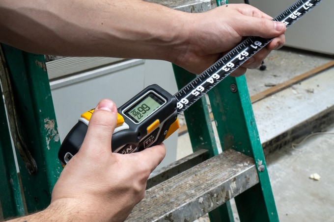 T1thtM Utithtlity Construction Digital Tape Measure