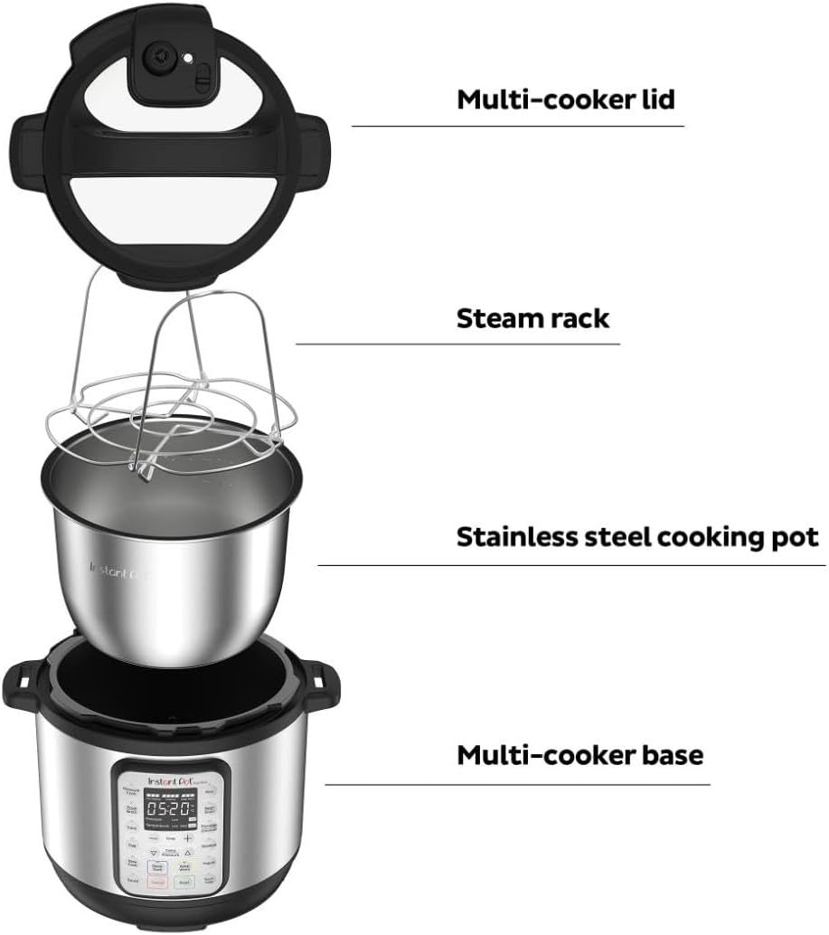 【Hurry, Limited Stock】Instathtnt Pot 6qt Dthtuo Plus 9-in-1 Electric Pressure Cooker Pressure Cooker