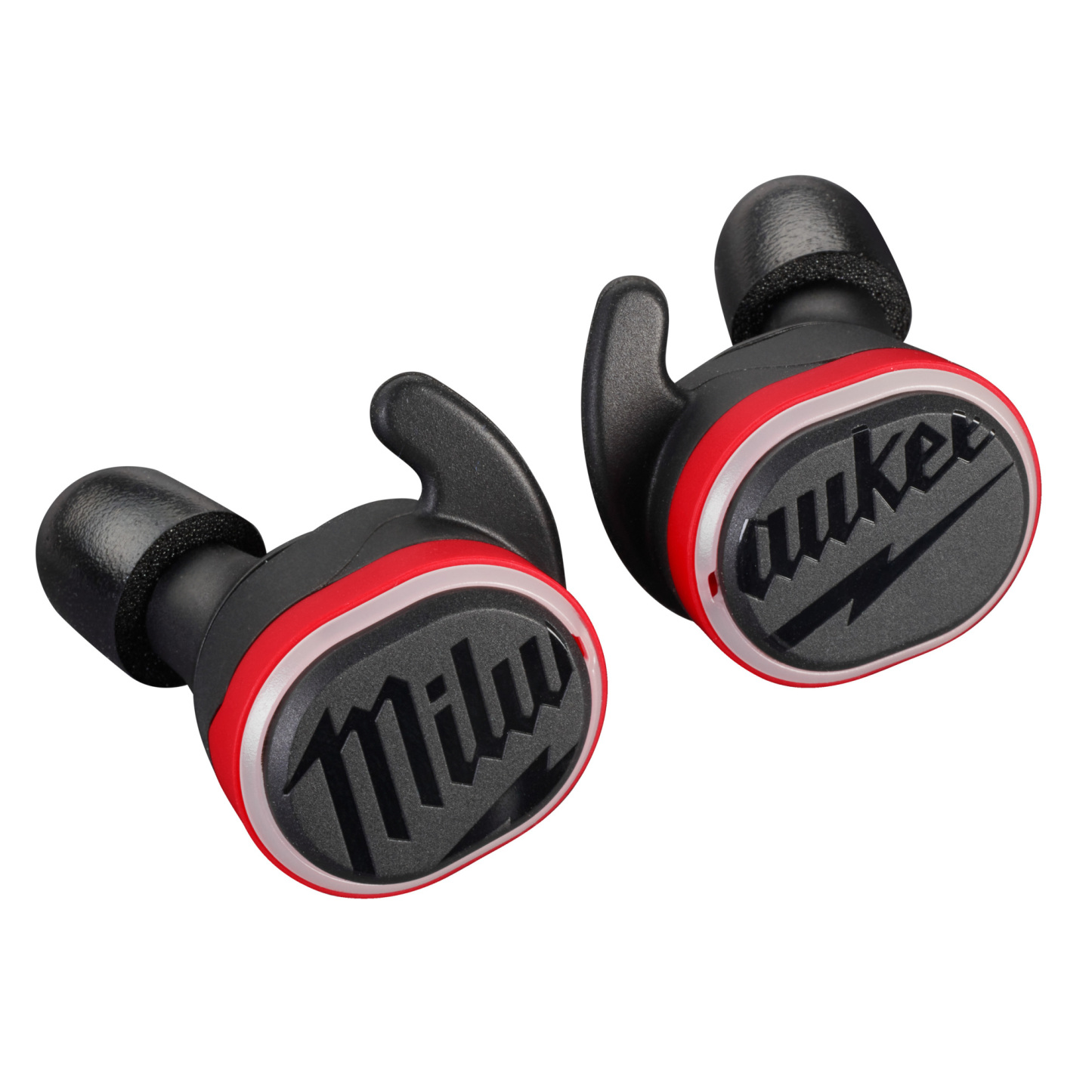 Milthtwaukee REDLITHthtIUM™ USB Bluetooth Jobsite Ear Buds, Noise Reduction Rating 9 dB