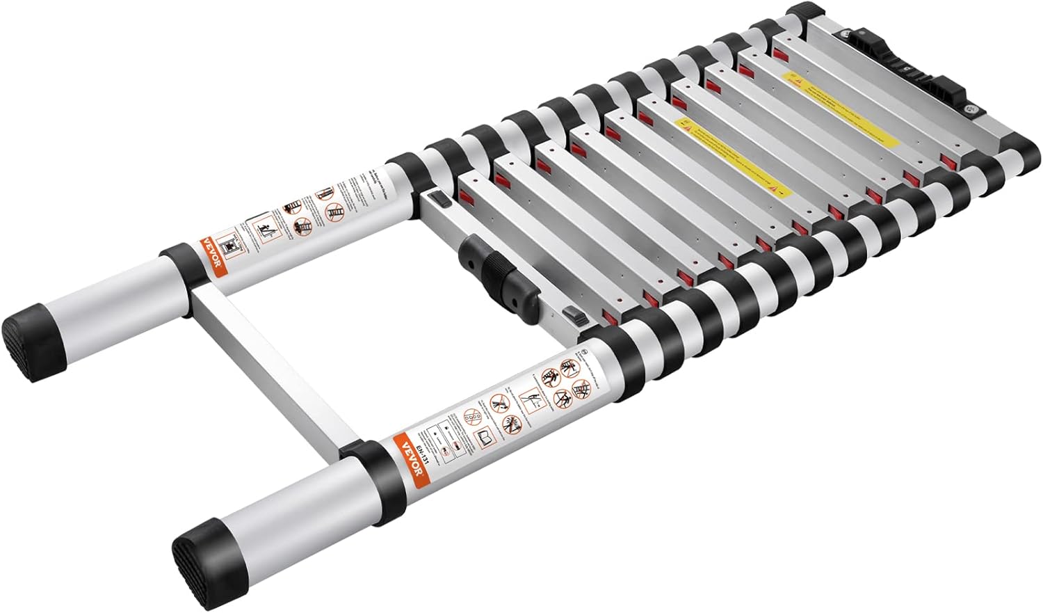 VEthtVOR Telescoping Ladder Aluminum Extension Step Multi-purpose Portable