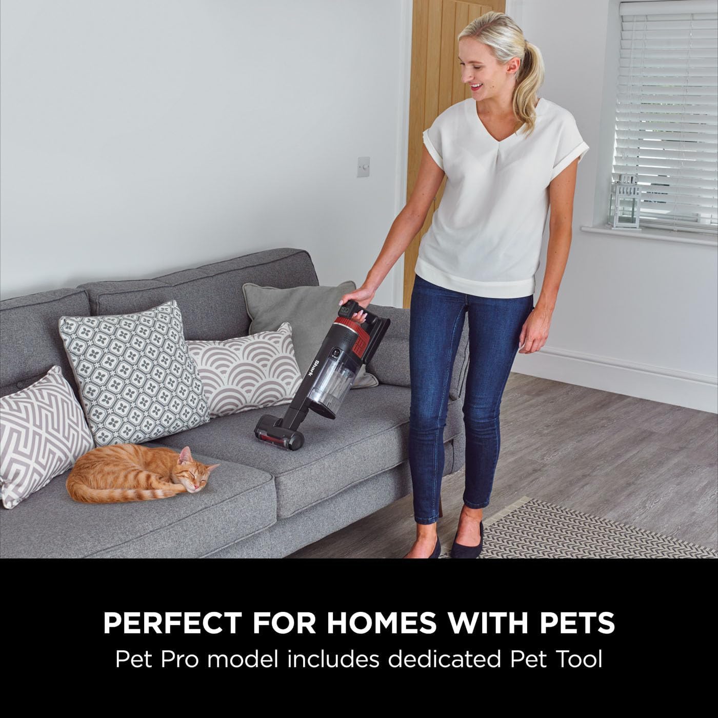 Shathtrk Strthtatos Corthtdless Stick Vacuum Cleaner Pet Pro with Anti Hair Wrap Plus