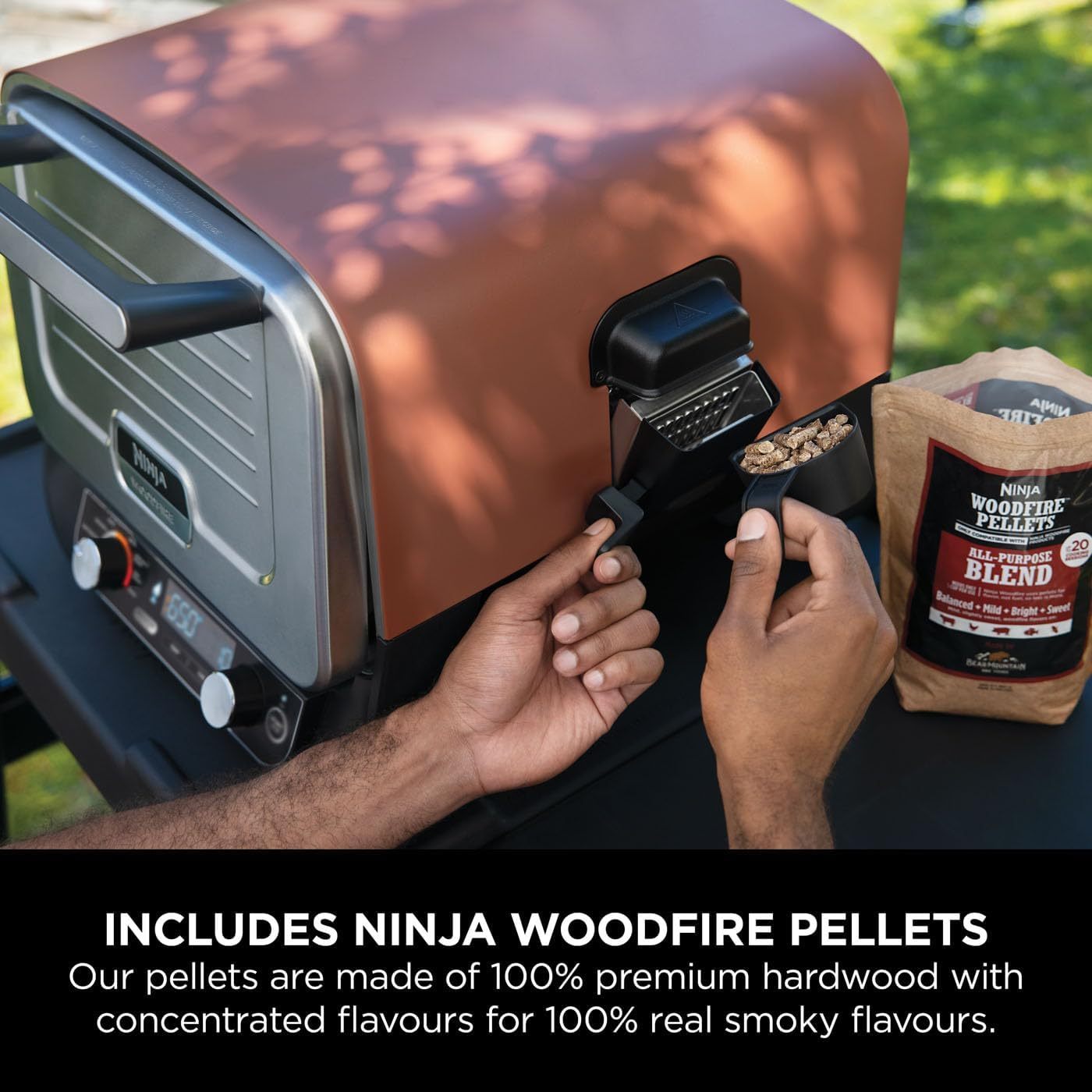 Ninthtja Woodfire Electric Oven 8-in-1 Pizza Oven
