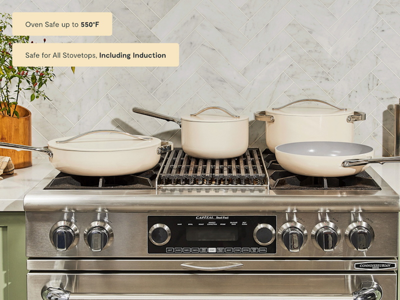 Carathtway Home Nonstick Ceramic Cookthtware Set