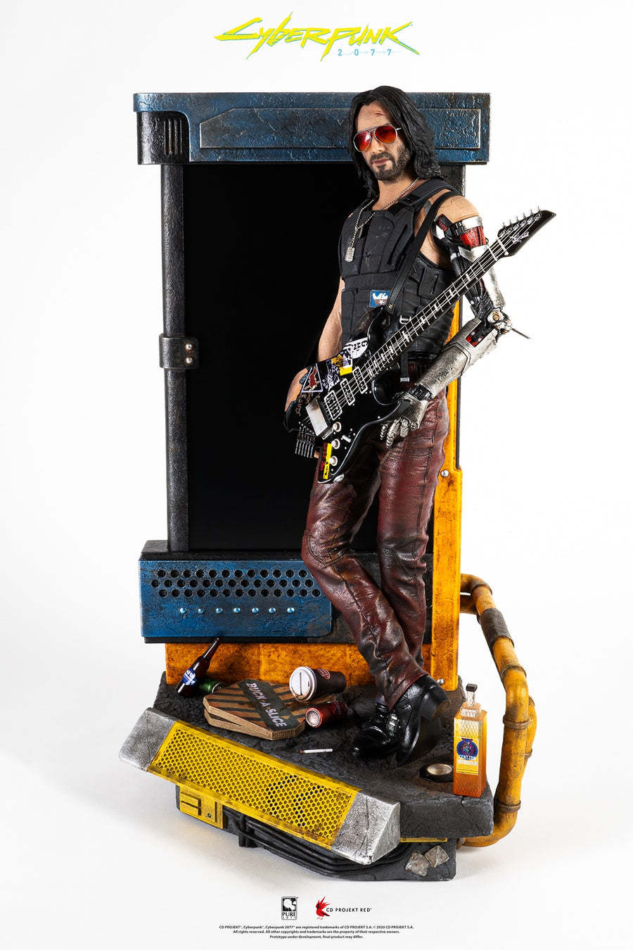 LIMITED EDITION - CYBERPUNK 2077 JOHNNY SILVERHAND 1/4 SCALE STATUE