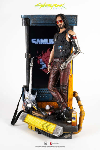 LIMITED EDITION - CYBERPUNK 2077 JOHNNY SILVERHAND 1/4 SCALE STATUE