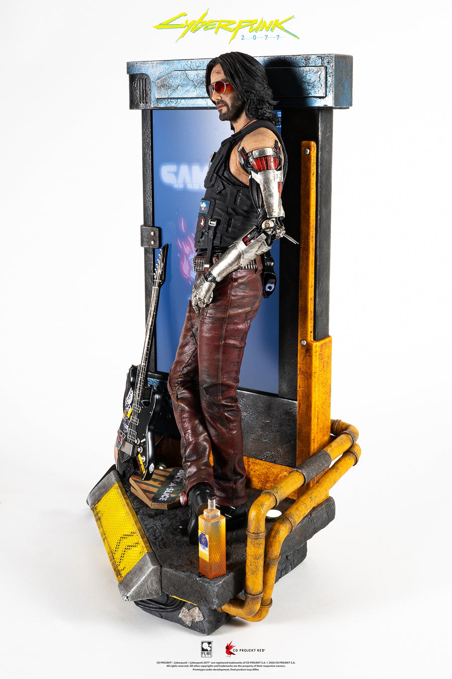 LIMITED EDITION - CYBERPUNK 2077 JOHNNY SILVERHAND 1/4 SCALE STATUE