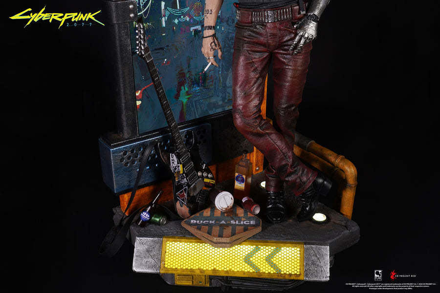 LIMITED EDITION - CYBERPUNK 2077 JOHNNY SILVERHAND 1/4 SCALE STATUE