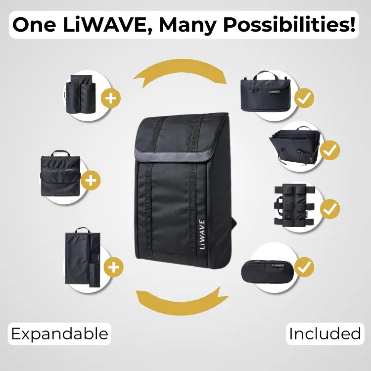 LiWthtAVE Premium Modular Backpack