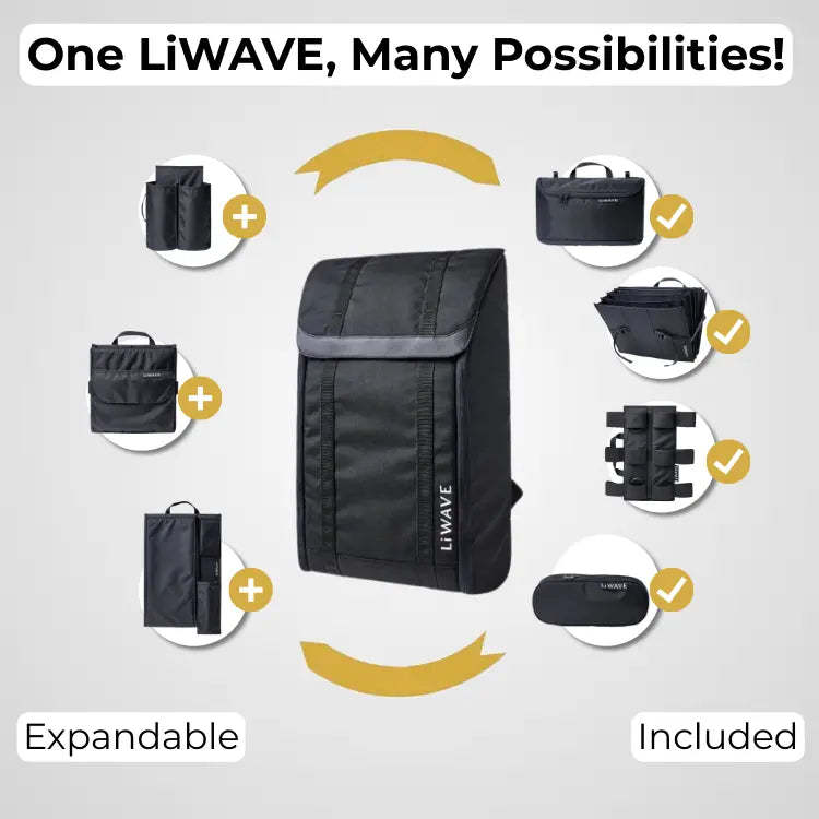 LiWthtAVE Premium Modular Backpack
