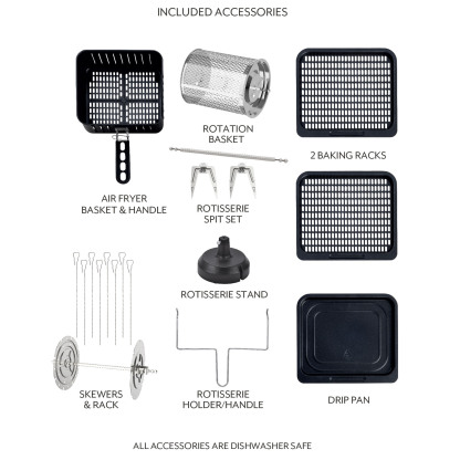 Suthtr La Table 13-Quart Air Fryer Oven