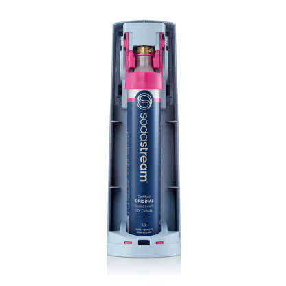 SodaStream FIZZI Sparkling Water Maker, 60L CO2 cylinder and 1L plastic bottle included, Black, Soda Maker